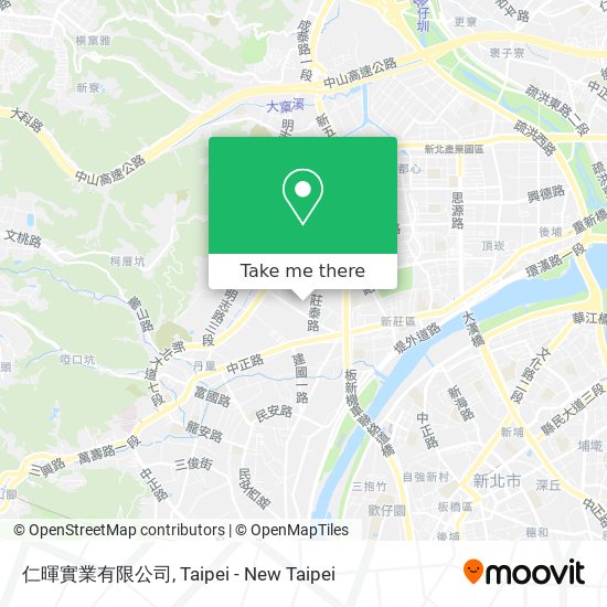 仁暉實業有限公司地圖