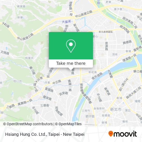 Hsiang Hung Co. Ltd.地圖