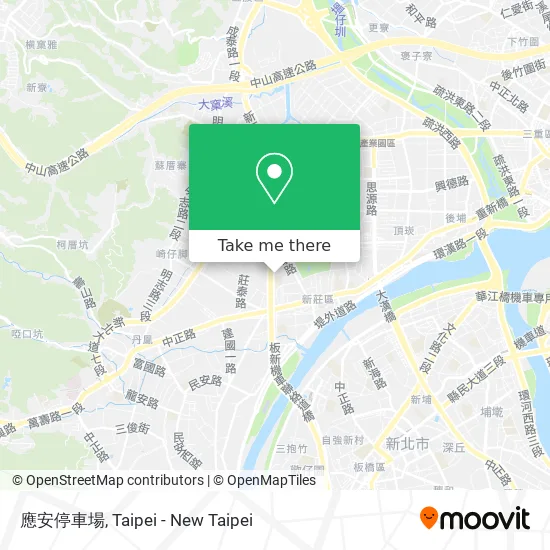 應安停車場 map