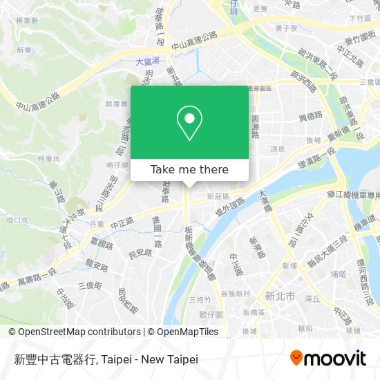 新豐中古電器行 map