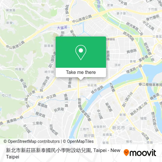 新北市新莊區新泰國民小學附設幼兒園地圖