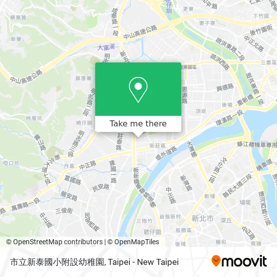 市立新泰國小附設幼稚園地圖