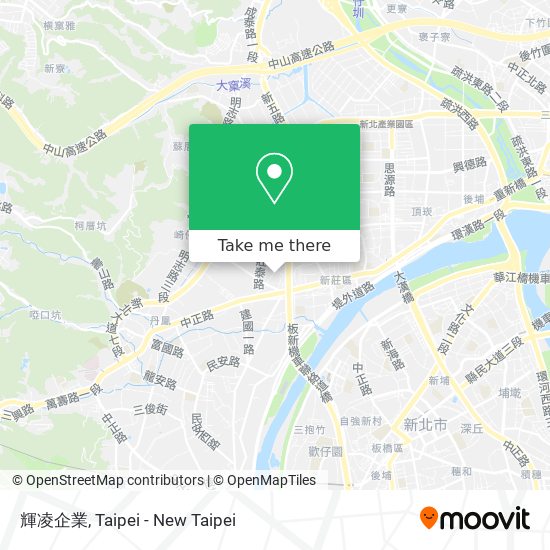 輝凌企業 map