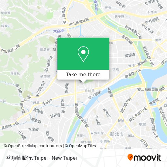 益順輪胎行地圖