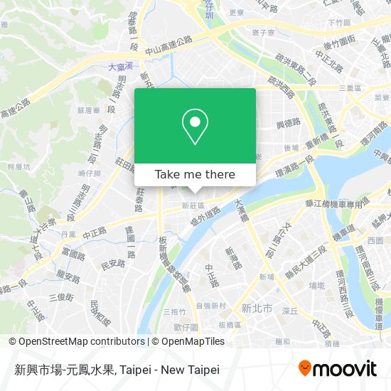 新興市場-元鳳水果 map