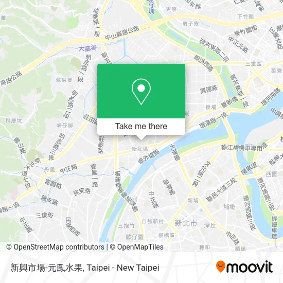 新興市場-元鳳水果地圖