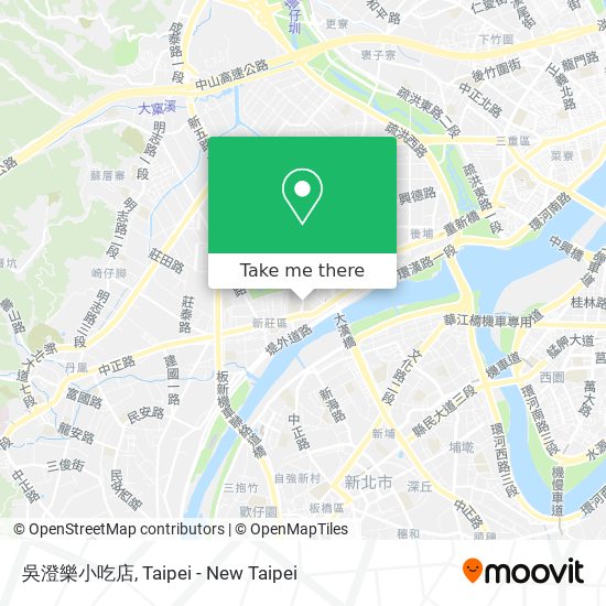 吳澄樂小吃店 map