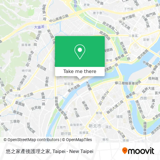 悠之家產後護理之家 map