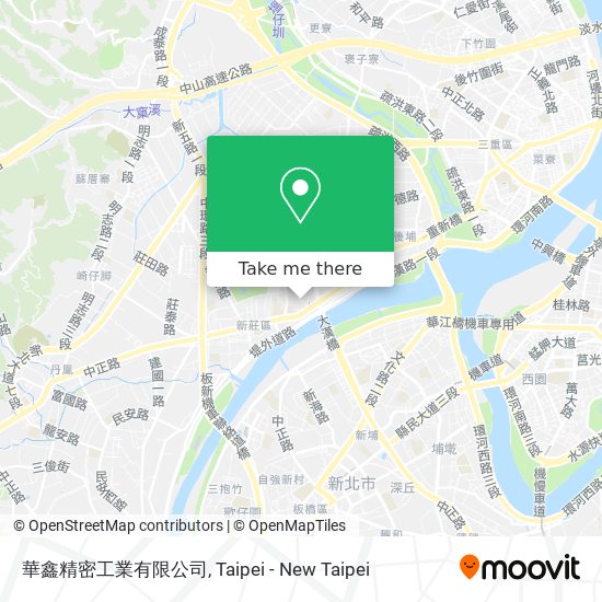 華鑫精密工業有限公司 map