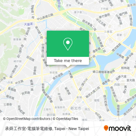 承舜工作室-電腦筆電維修 map