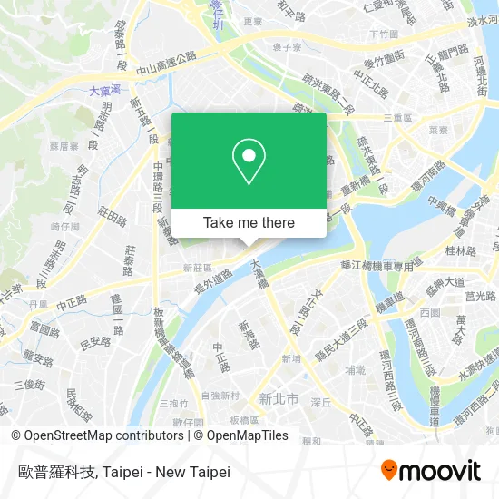歐普羅科技 map