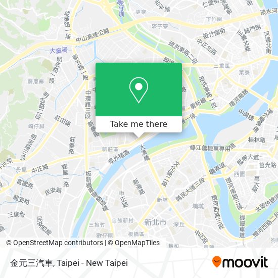 金元三汽車 map
