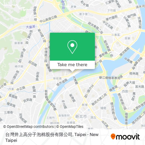 台灣井上高分子泡棉股份有限公司地圖