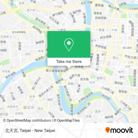 北天宮地圖