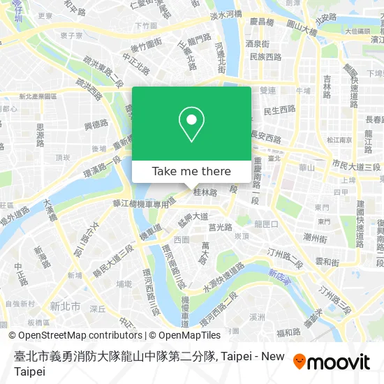 臺北市義勇消防大隊龍山中隊第二分隊 map