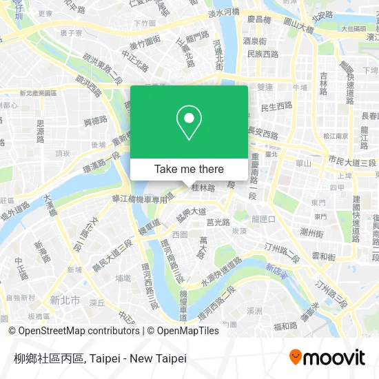 柳鄉社區丙區地圖