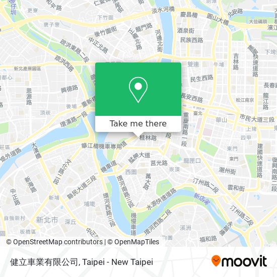 健立車業有限公司 map