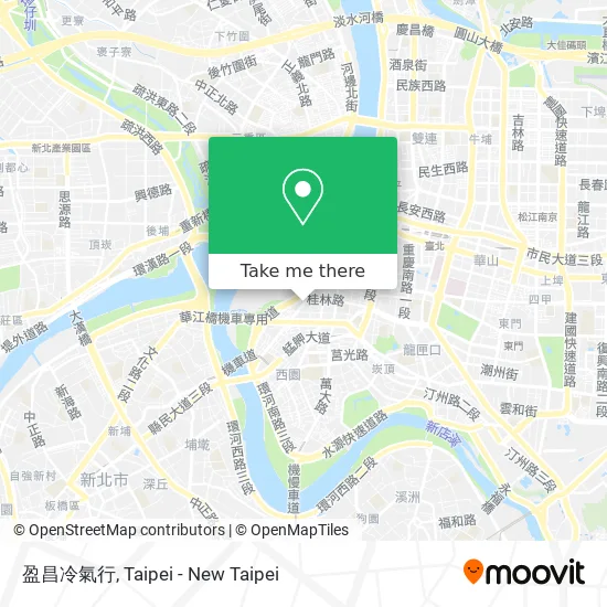 盈昌冷氣行 map