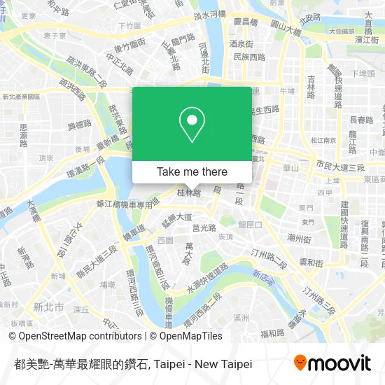 都美艷-萬華最耀眼的鑽石 map