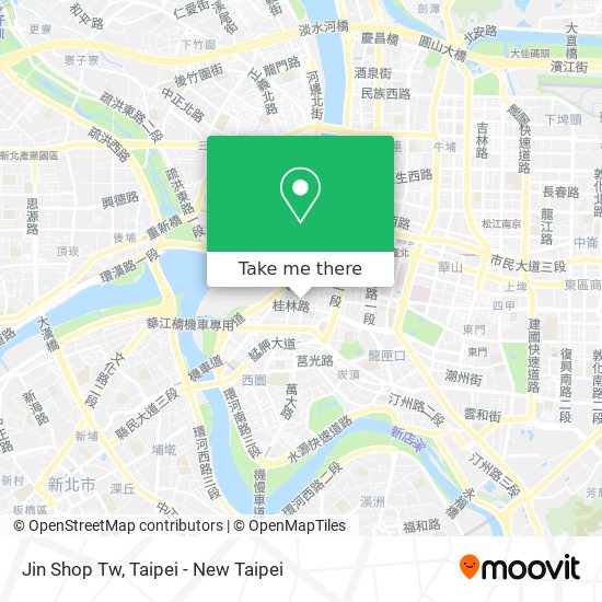 Jin Shop Tw map