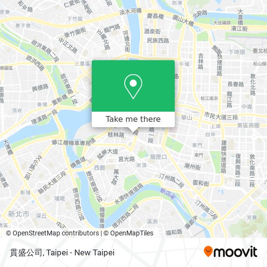 貫盛公司 map