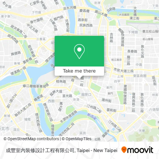 成豐室內裝修設計工程有限公司 map