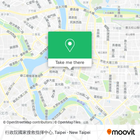 行政院國家搜救指揮中心 map