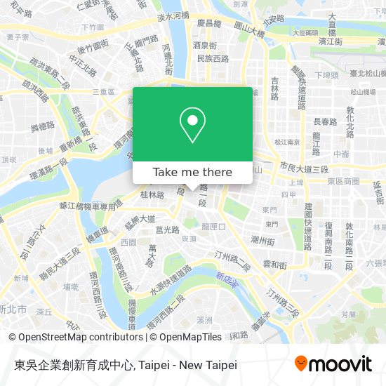 東吳企業創新育成中心 map