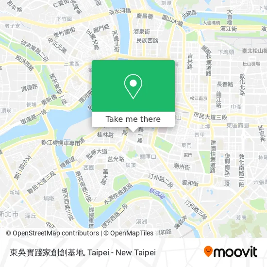 東吳實踐家創創基地 map