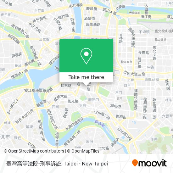 臺灣高等法院-刑事訴訟 map