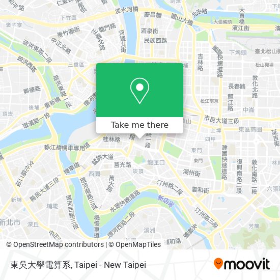東吳大學電算系 map