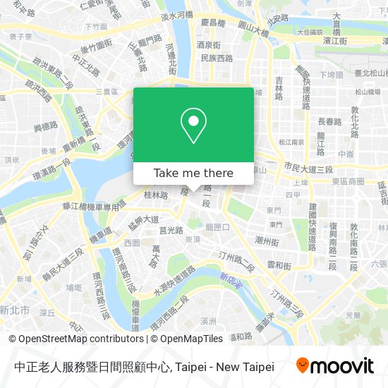 中正老人服務暨日間照顧中心 map