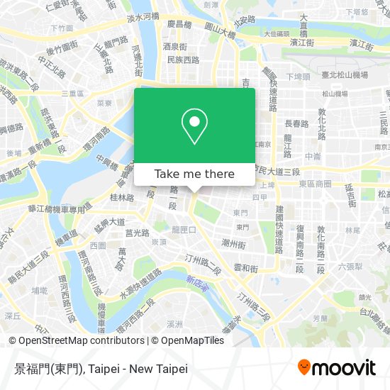 景福門(東門) map
