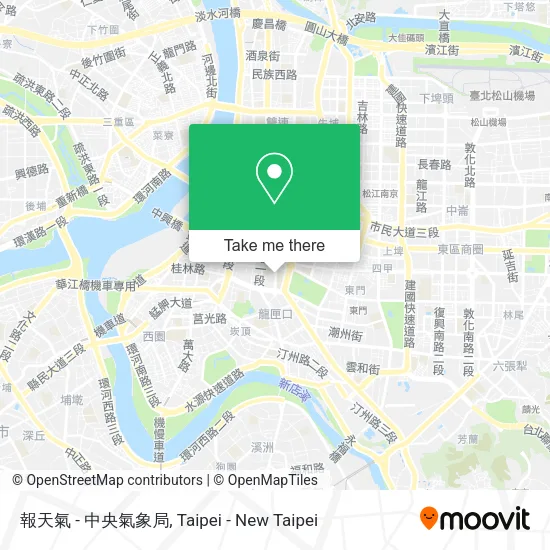 報天氣 - 中央氣象局地圖