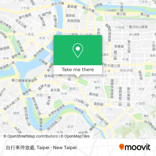 自行車停放處 map