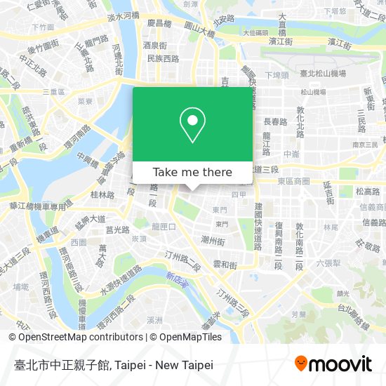 臺北市中正親子館 map