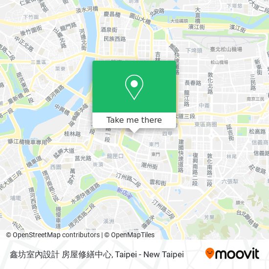 鑫坊室內設計 房屋修繕中心 map