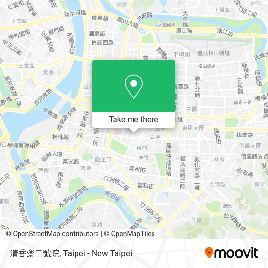 清香齋二號院地圖
