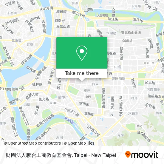 財團法人聯合工商教育基金會地圖