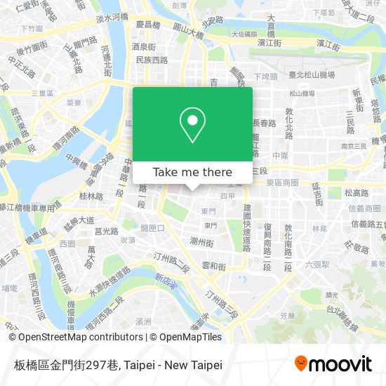 板橋區金門街297巷 map