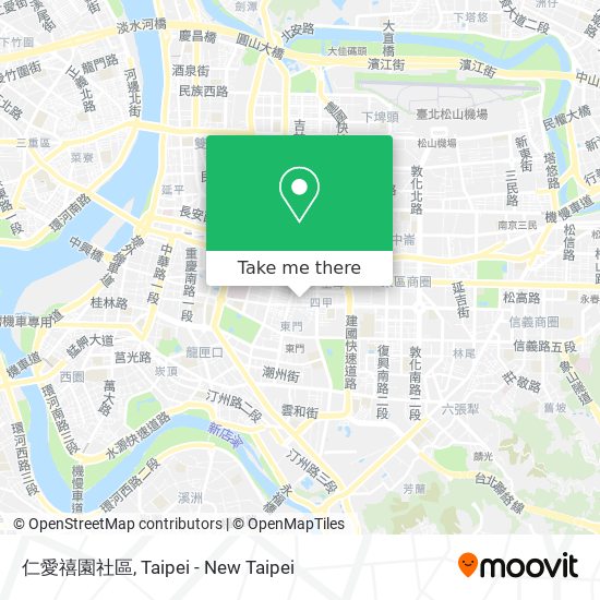 仁愛禧園社區 map