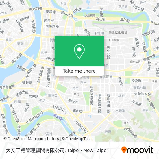 大安工程管理顧問有限公司 map