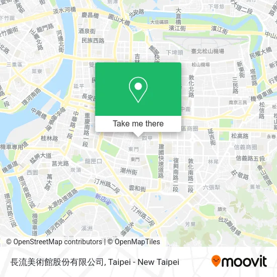 長流美術館股份有限公司地圖