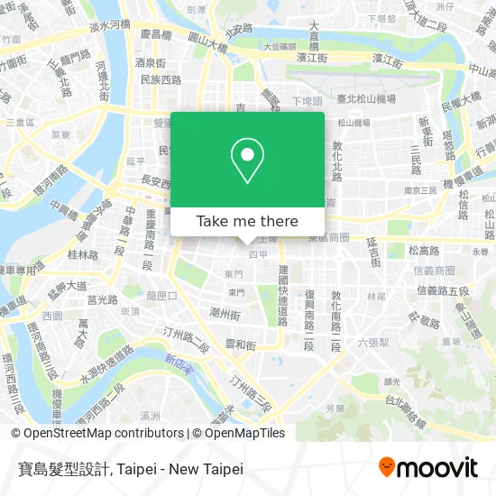寶島髮型設計 map