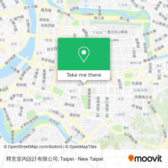 釋意室內設計有限公司 map