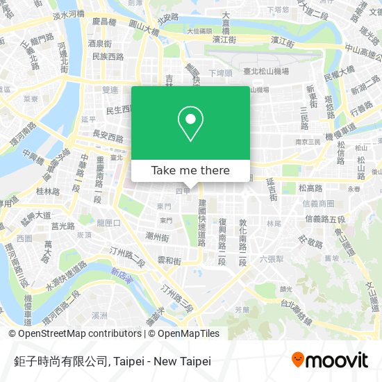 鉅子時尚有限公司 map