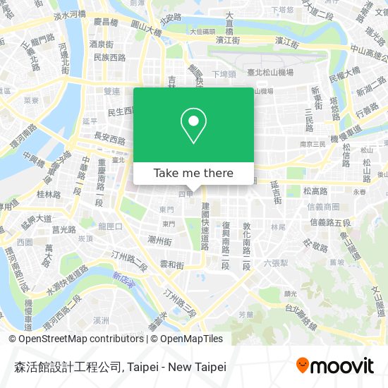 森活館設計工程公司 map