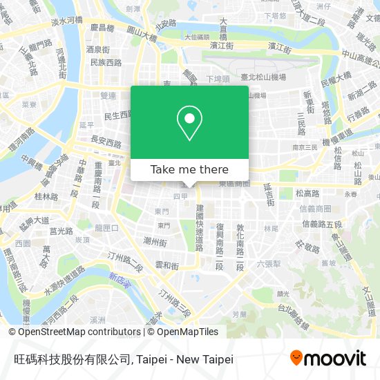 旺碼科技股份有限公司 map