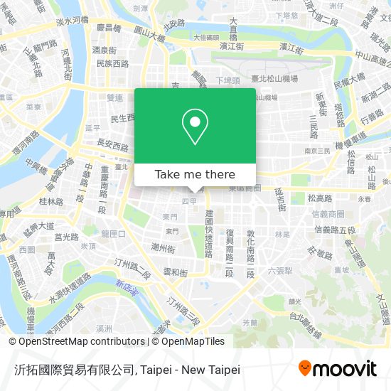 沂拓國際貿易有限公司 map