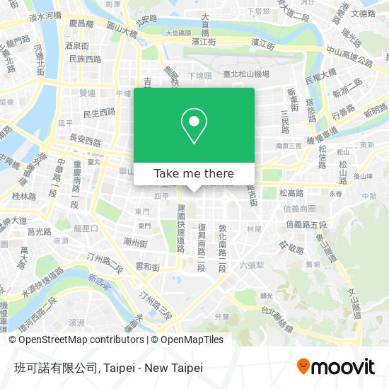 班可諾有限公司 map